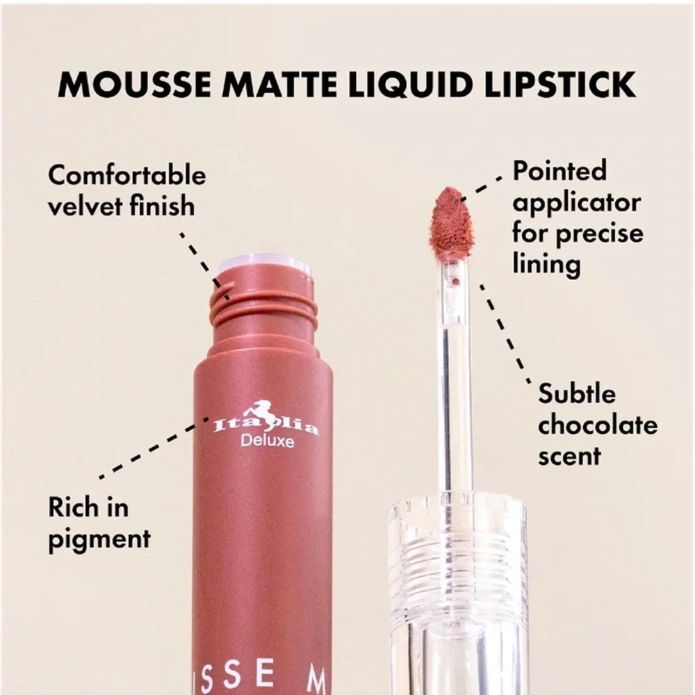 POISON APPLE | Mousse Matte Lipstick | Italia Deluxe
